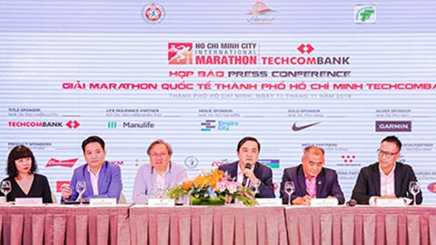 Gần 13.000 VĐV dự giải Marathon quốc tế 2019 